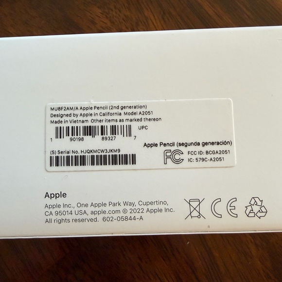 Apple Pencil (2nd Generation) - White - Picture 2 of 4